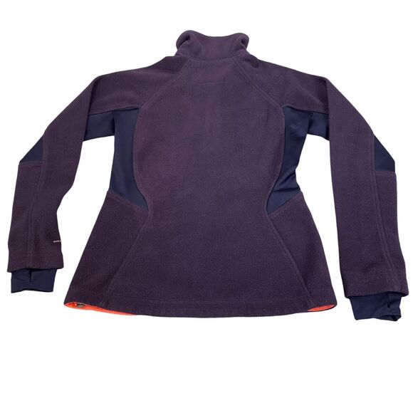 Columbia Jacket Womens Small Purple Fleece Thermal Lined Omni-Heat Full Zipper - Picture 2 of 12